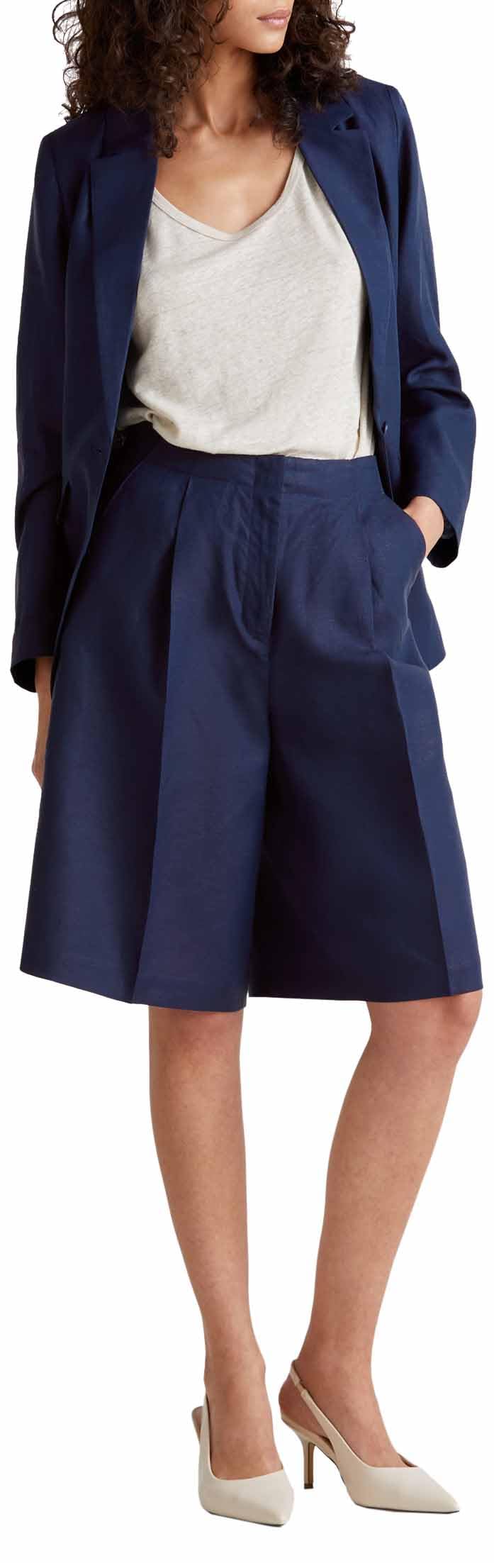 United Colors of Benetton Bermuda Shorts, Blue, 8