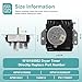 2-Year Warrant𝙮 W10185982 WPW10185982 Dryer Timer for Whirlpool Maytag WED4815EW1 WED5100VQ1 WED4800BQ1 WGD4800XQ0 WED4810EW1 WED4800XQ0 Replace 418-618-20-B5 PS11749831230V 60Hz by Cenipar
