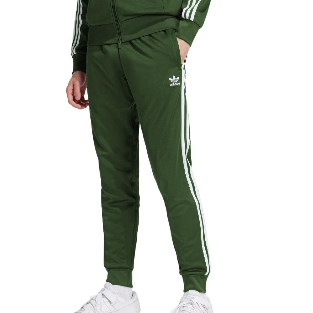 adidas Herren Adicolor Classics SST Grün Jogginghose IY9868 Grün XS