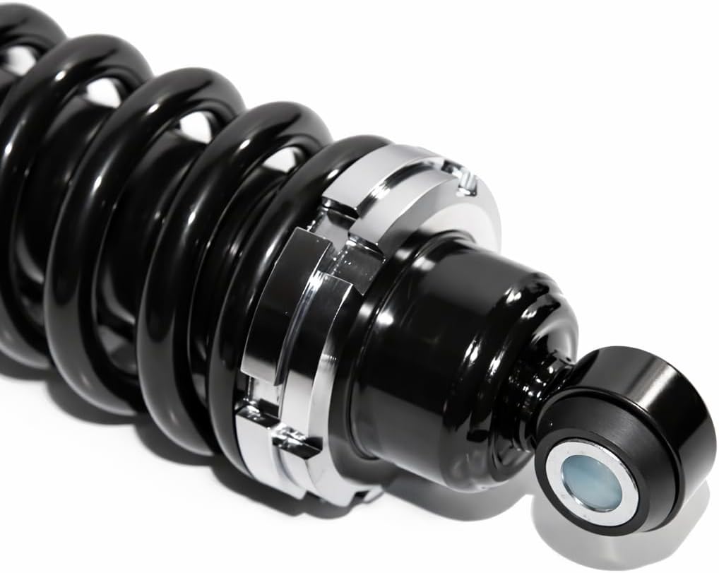 Rear Street Rod Coil Over Shock SET Black Coated Springs (Spring Rate:250)