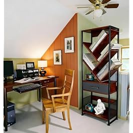 Bookshelf with Drawer,8...