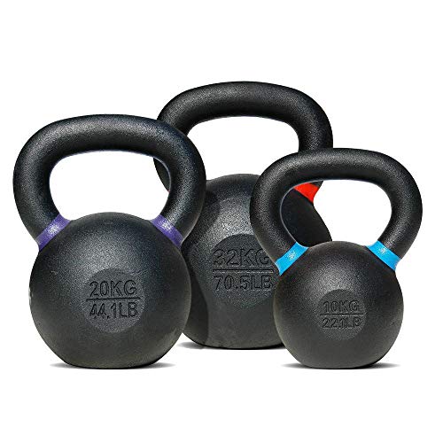 Body Solid Kettlebells Avec revêtement en Poudre 40 kg