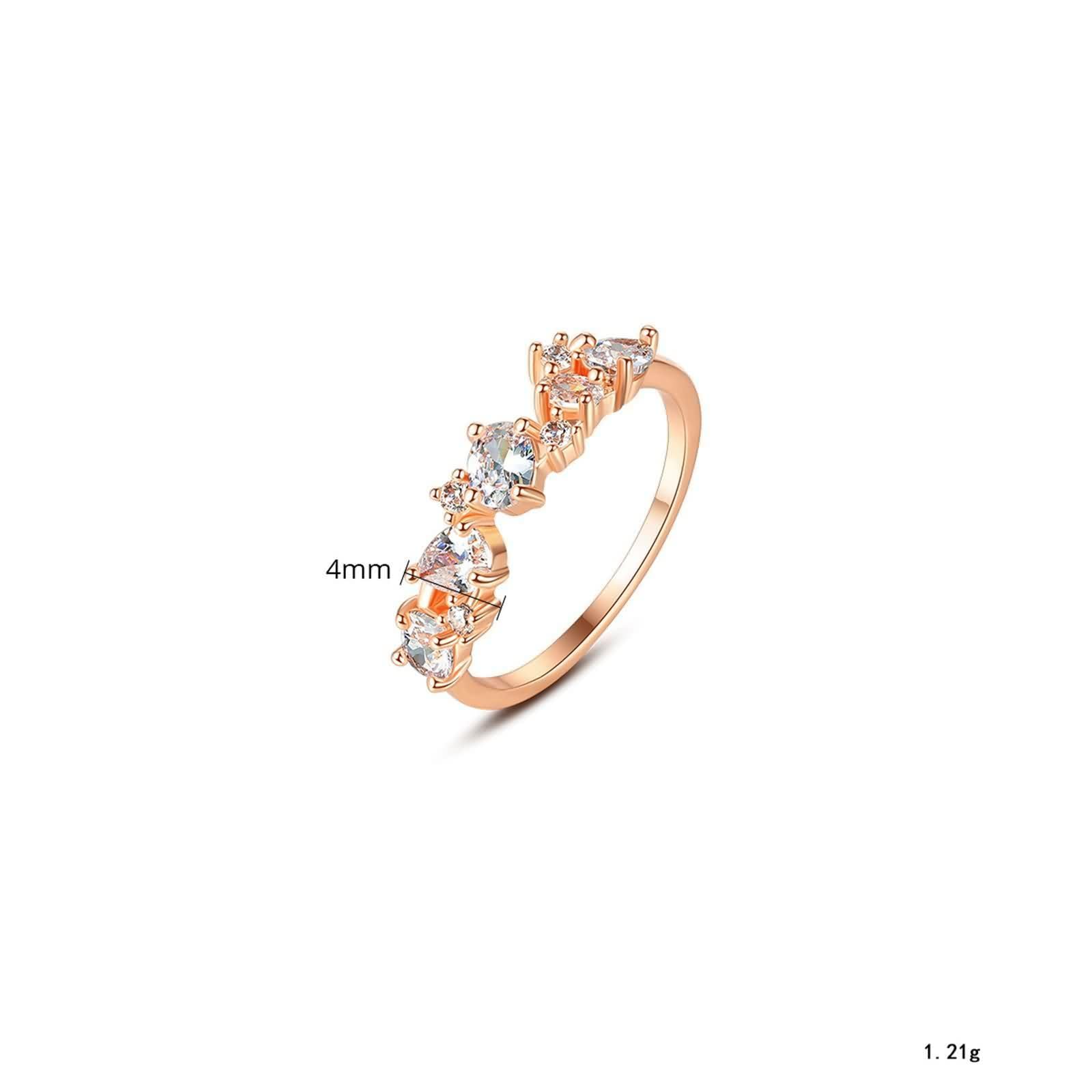 Obrączki ślubne z żółtego złota 9K / 14K / 18K, owalne i krople wody z moissanite, obrączki ślubne zaręczyny damskie pierścionki złote