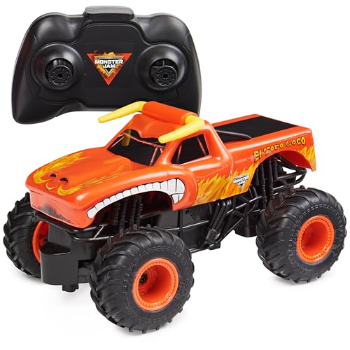 Monster Jam, Official El Toro Loco Remote Control Monster Truck for Boys and Girls, 1:24 Scale, 2.4...