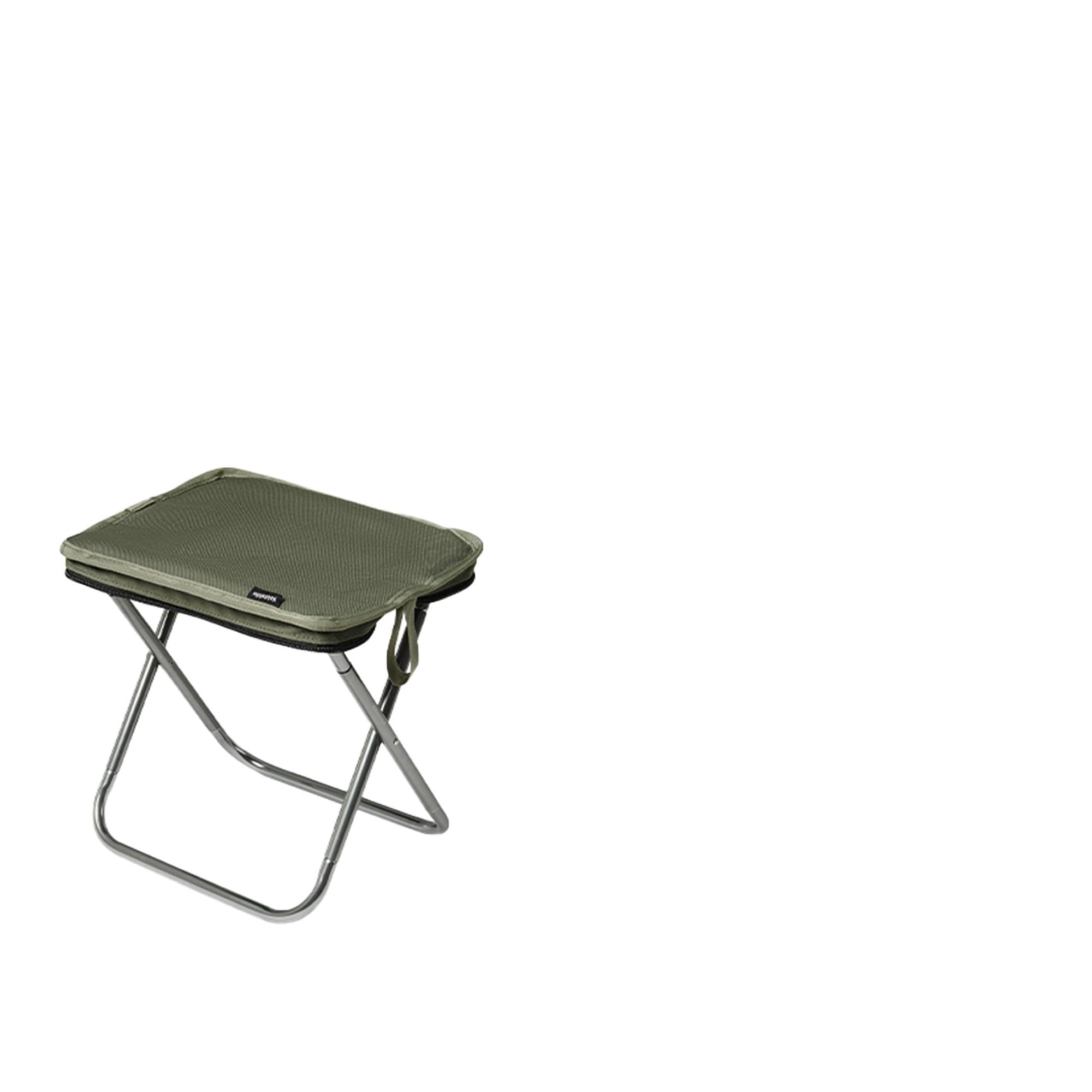 windhike Naturehike Sgabello pieghevole ultraleggero da campeggio, 325 g, portata 180 kg, pieghevole, monopezzo, apertura rapida, per campeggio, pesca, picnic (verde)