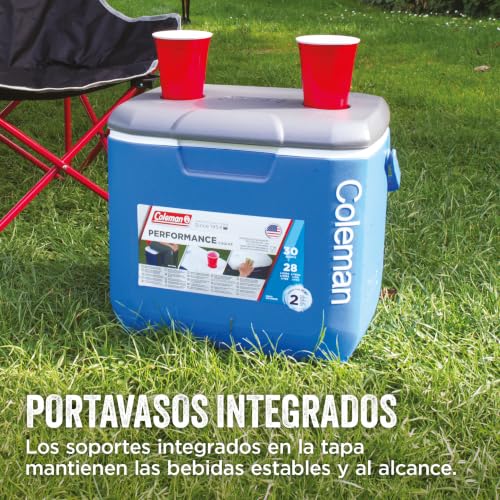 Miniatura 5 de Nevera Rígida Con Ruedas 60 Qt Excursiontm Cooler 56 L Black Blue