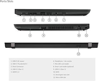 Amazon.com: Lenovo ThinkPad T490 14