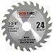 Produktbild Saxton Kreissägeblatt, rund, Durchmesser 85 mm x 24 T TCT für Worx, Worxsaw, Bosch, Makita, Ryobi usw.