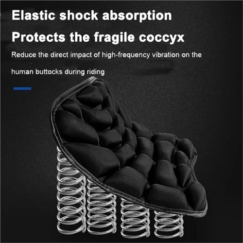 Juego de fundas para asiento motocicleta protector y accesorios de cojín 2