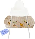 Catchy - Food and Mess Catcher - Compatible with IKEA Antilop High Chair - Food Catching Accessory for Highchairs - Baby & Toddler Food Mat Catcher | High Chair Food Catcher - High Chair Sold Separately - Baby & Toddler Food & Mess Catcher - Under Hi