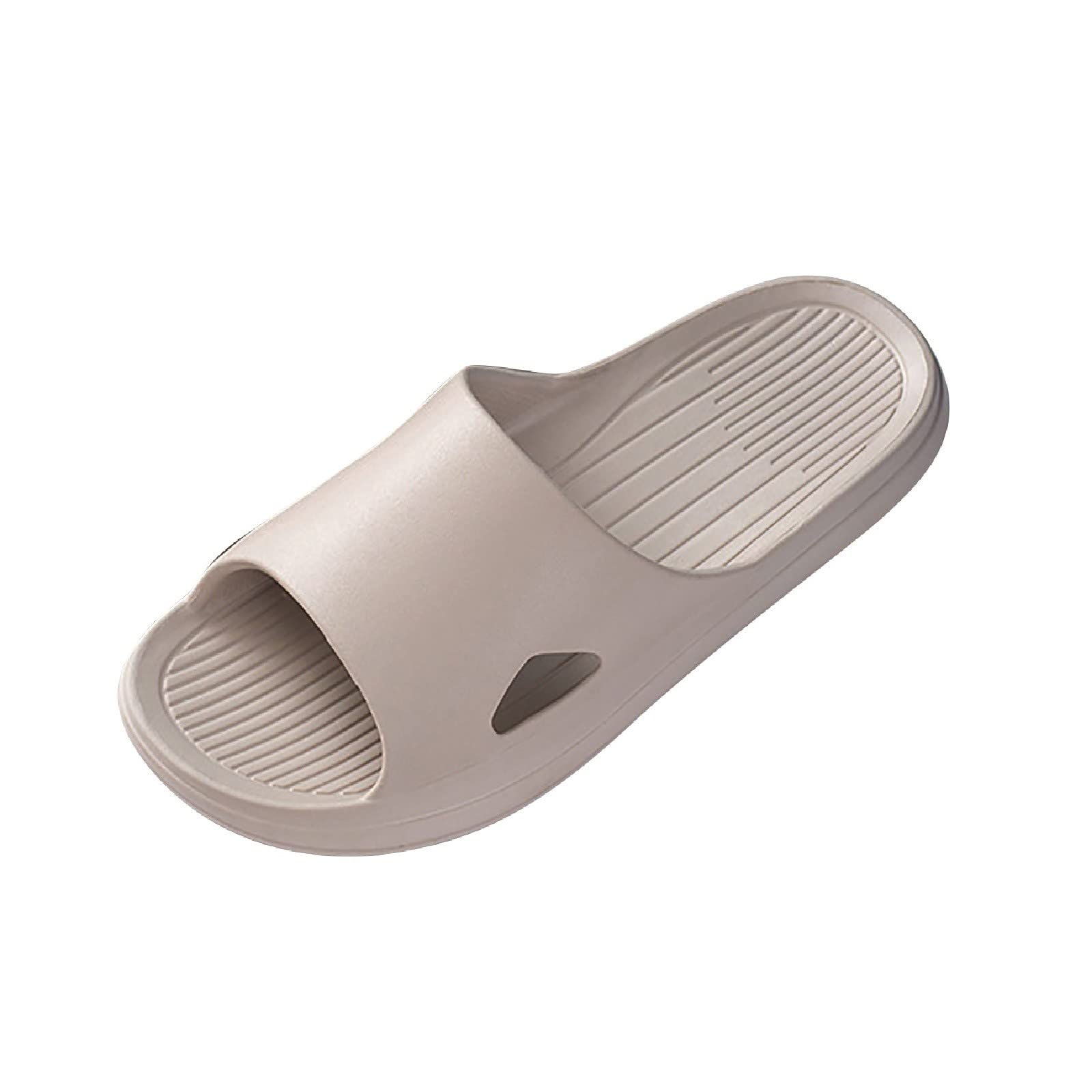 GenericShower-Slippers Lightweight Slip on Indoor Home House Summer Slippers Adult Bathroom Slippers Non-Slip Spa Shower Sandal