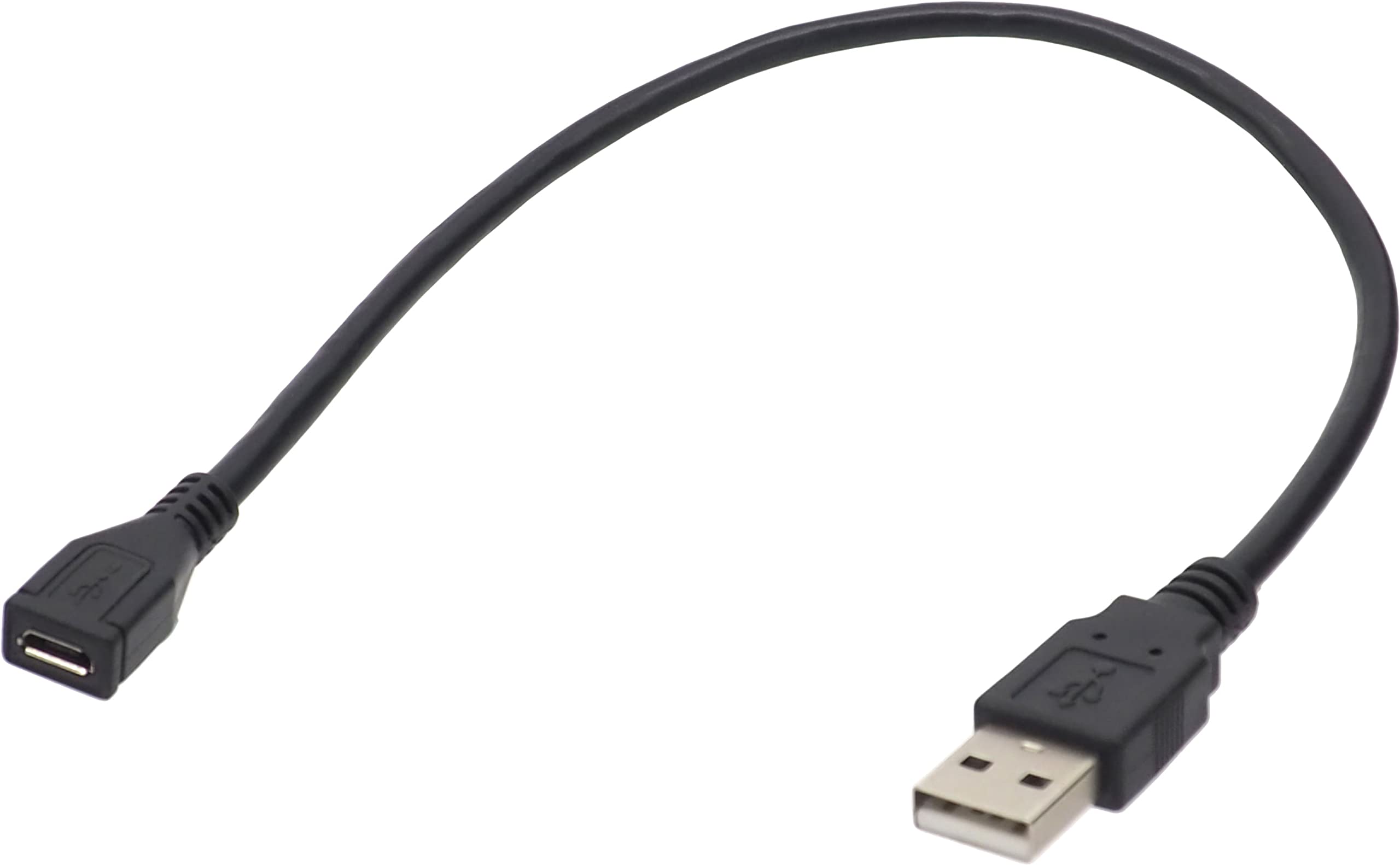 Amazon.co.jp: USB-Aオス-マイクロBメス microUSB延長ケーブル