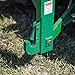 Titan Attachments Green 3 Point Quick Hitch Adaptor to Category 1 Tractors, 3000 LB Lifting Capacity, 27.5