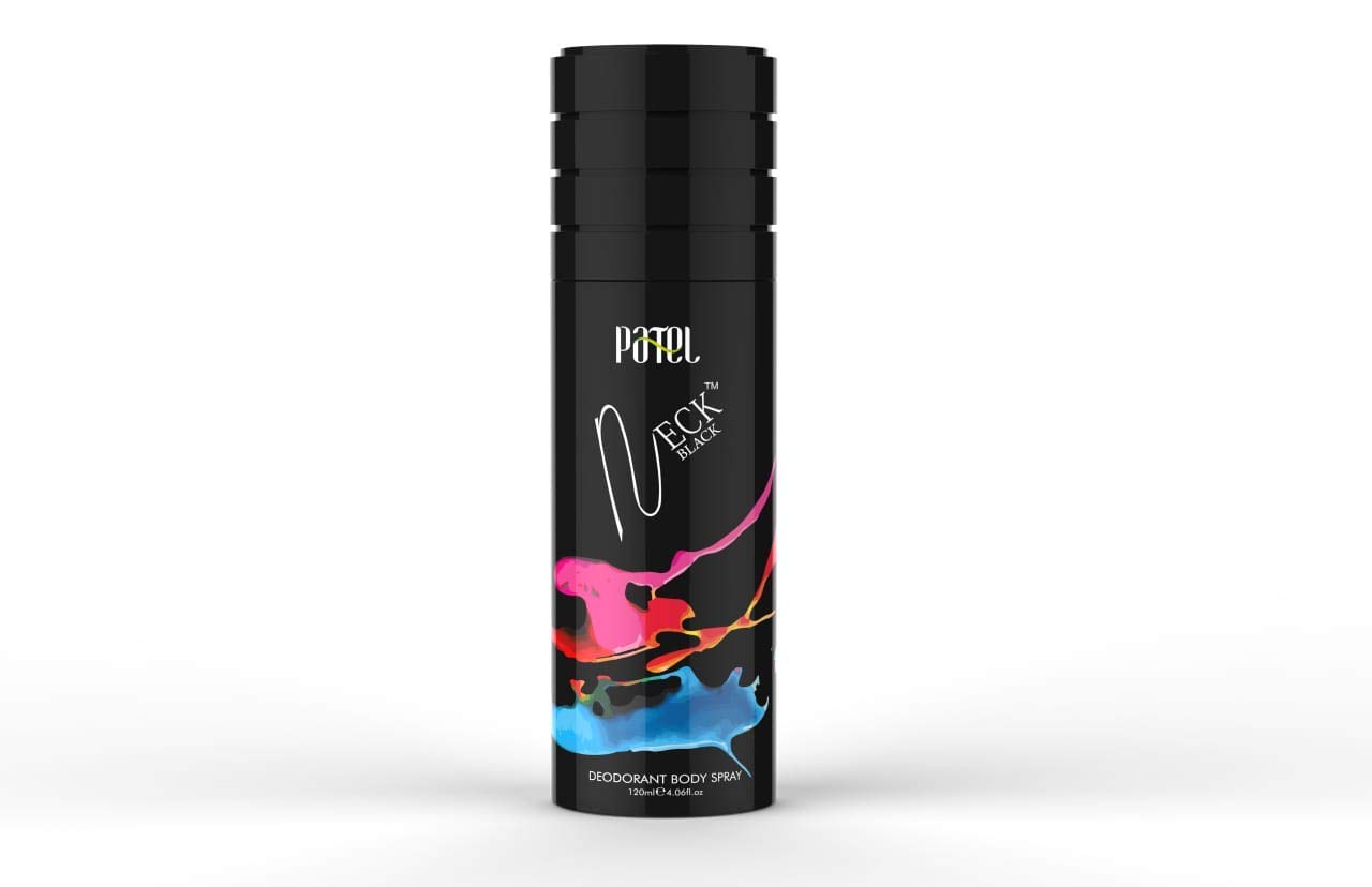 PATEL NECK BLACK 150 ML Body Deodorant For Men & Women Long Lasting (Pack Of 1-picture-17