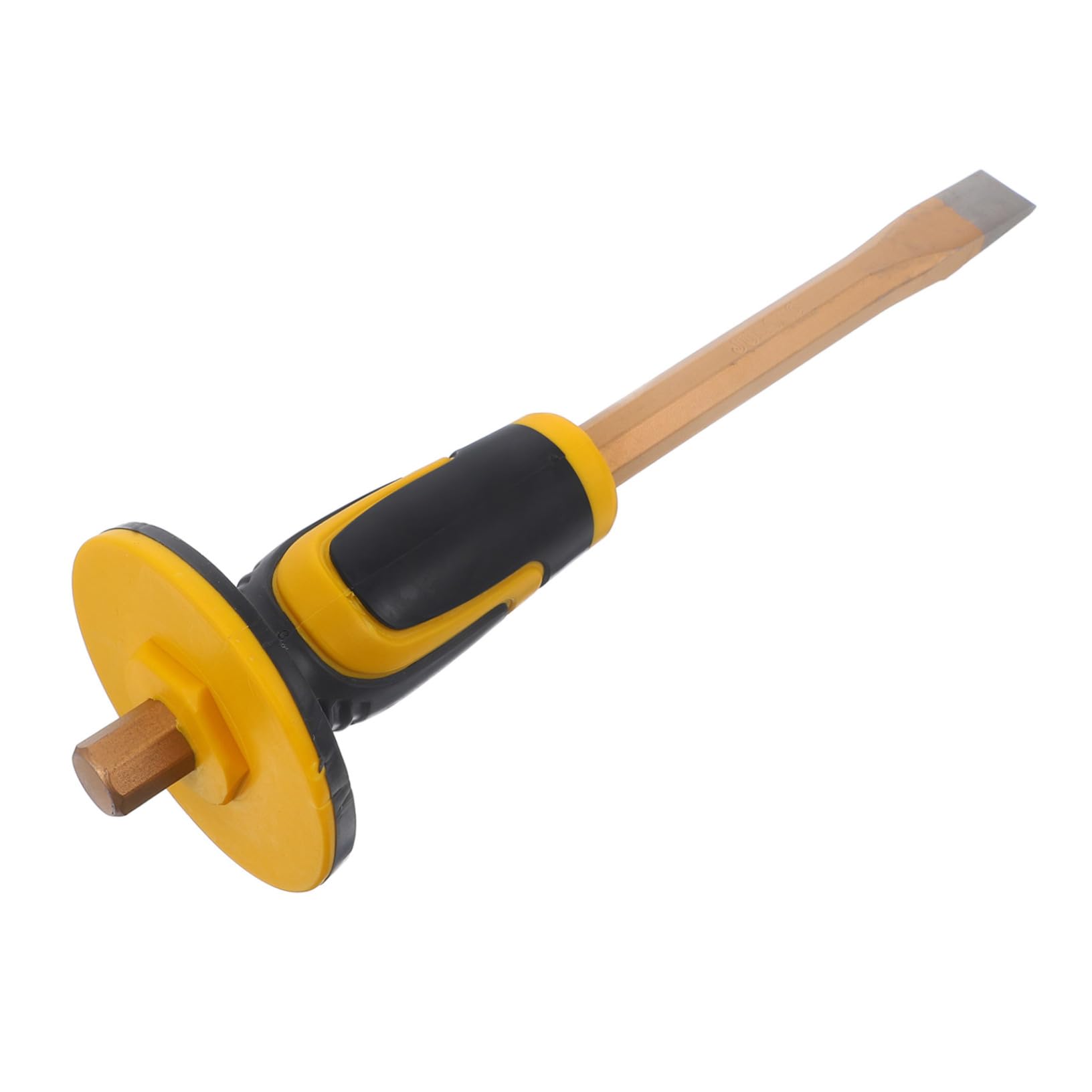 iplusmile 2pezzi Scalpello Da Muratura Professionale Con Protezione Ergonomica Scalpello Piatto Per Lavori Strumento Versatile Per Falegnami e Muratori