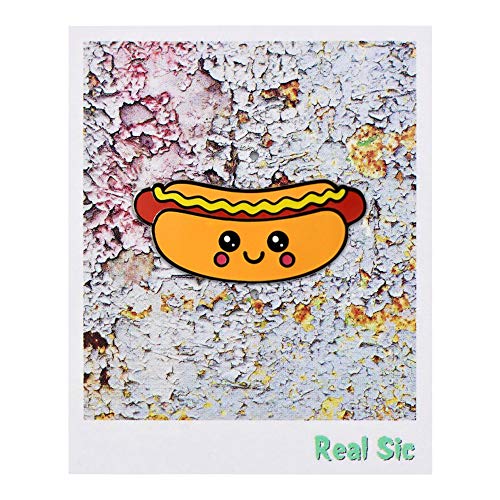 Real Sic Hot Dog Enamel Pin – Super Kawaii Food Lapel Pin Series - Unisex Metal Pin for Bags, Shirts and Backpacks4