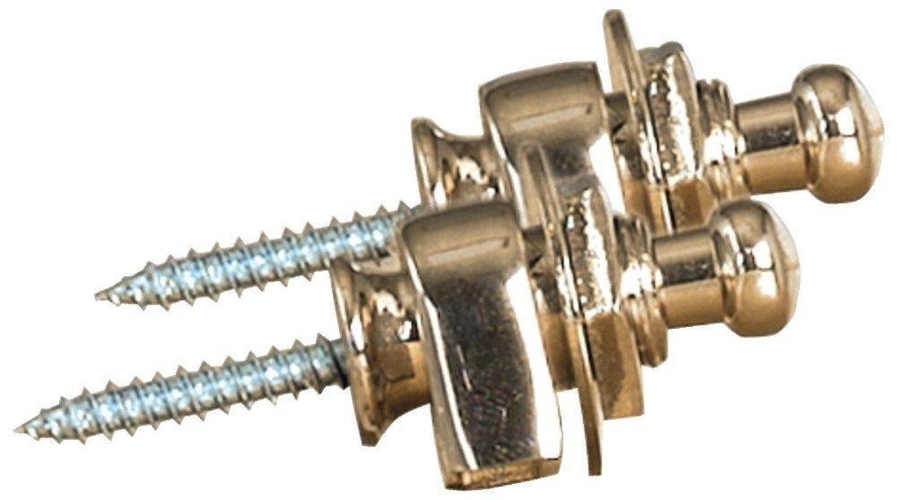 GEWA Fire & Stone Security Lock nickel-plated, 2 pieces, Gold