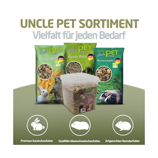 Eggersmann Uncle Pet Premium Kaninchen Müsli getreidefrei – Bild 7
