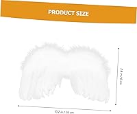 Vista 9 de ABOOFAN 1 juego de alas de cupido disfraz de alas blancas Cupido disfraz de cupido flechas y arco disfraz de niño ala de ángel bebé Cupido Cosplay