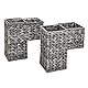Trademark Innovations Treppenkorb-Set aus Kunststoff, 36,8 cm, 2 Stück
