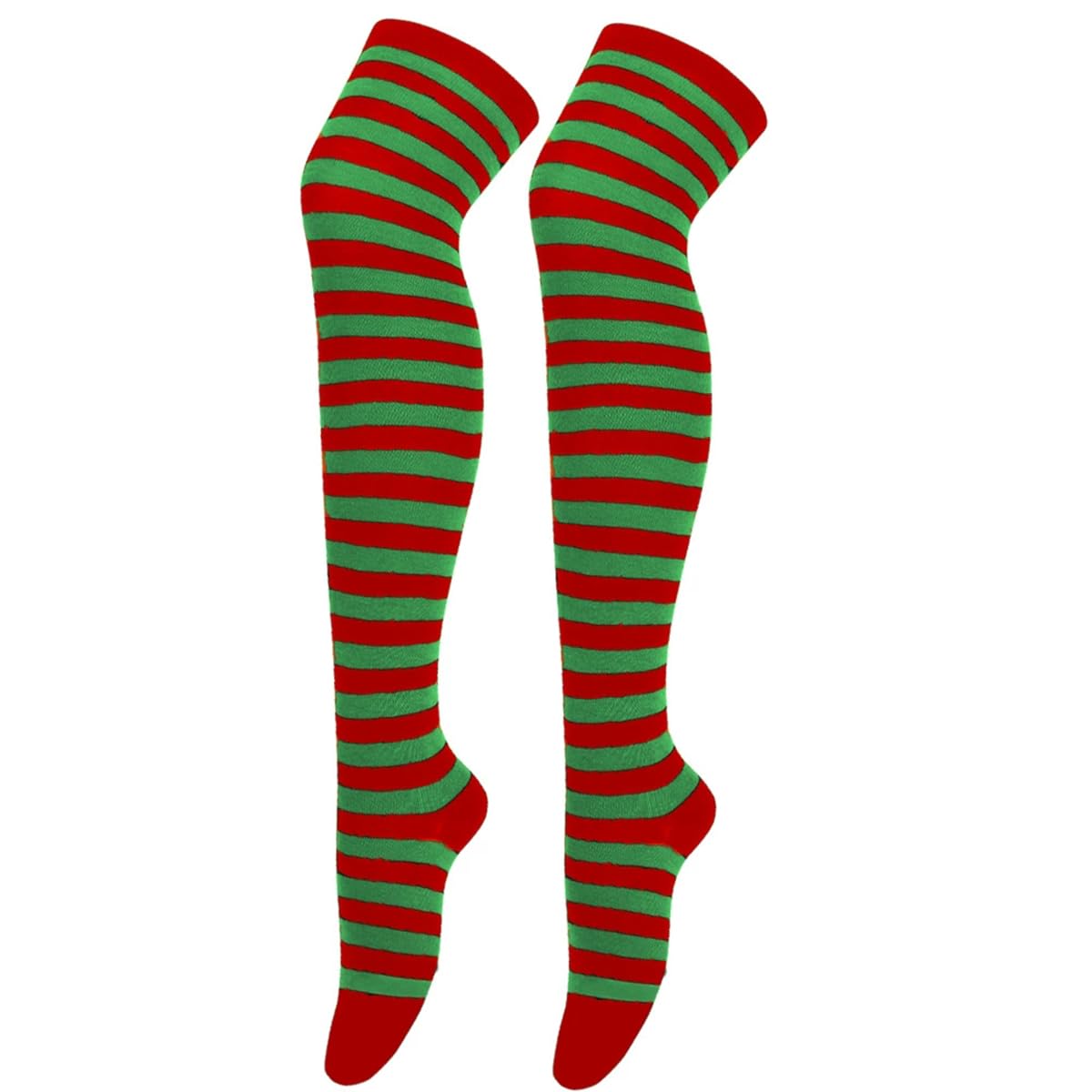 Knee High Socks Women Crazy Socks Striped