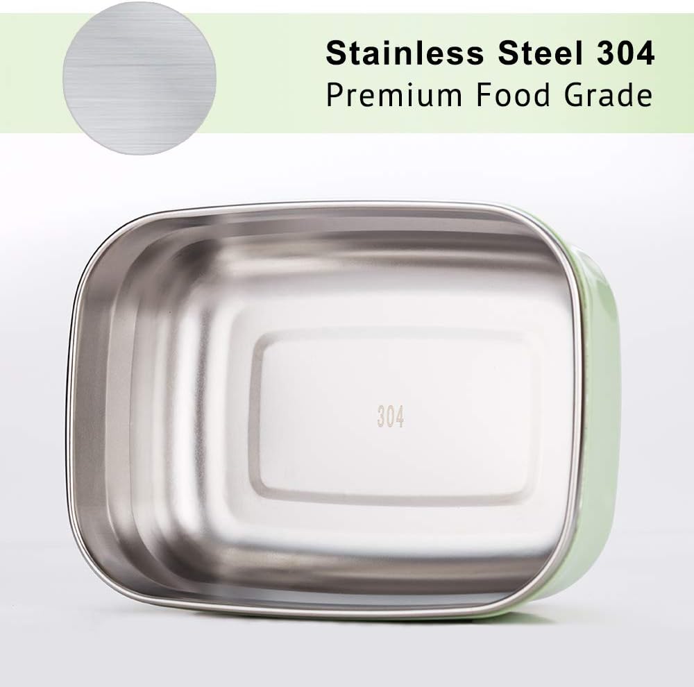 Lille Home Stainless Steel Food Containers, Set of 3 image 2