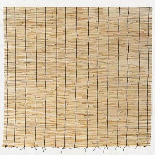 Cortinas de Caña Enrollables Cortina Bambu Exterior Estores Enrollables Estor Ajustable de Ocultación para Terraza Cocina Jardín Porche(W20inxH64in)