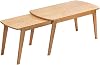 Coffee Table Nordic Creative Retractable Coffee Table Practical All Bamboo Side Table Adjustable Tea Table Living Room Sofa End Table Low Table Color: Primary color
