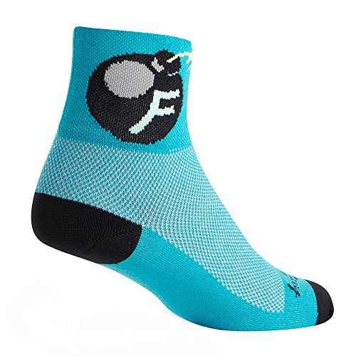 Skarpety - SockGuy - Classic 7,5 cm F Bomb S jazda na rowerze/bieganie