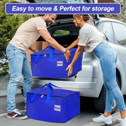 ZFWDSY Moving Boxes 6 Pack Clothes Storage Large Moving Bags by ZFWDSY - Used condition - Image 5