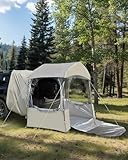 Abahub Clear Bubble SUV Tent for 1-4 Person, Clear Car Tent with Waterproof Rainfly, Outdoor SUV Winter Tent with Carry Bag for Family Camping