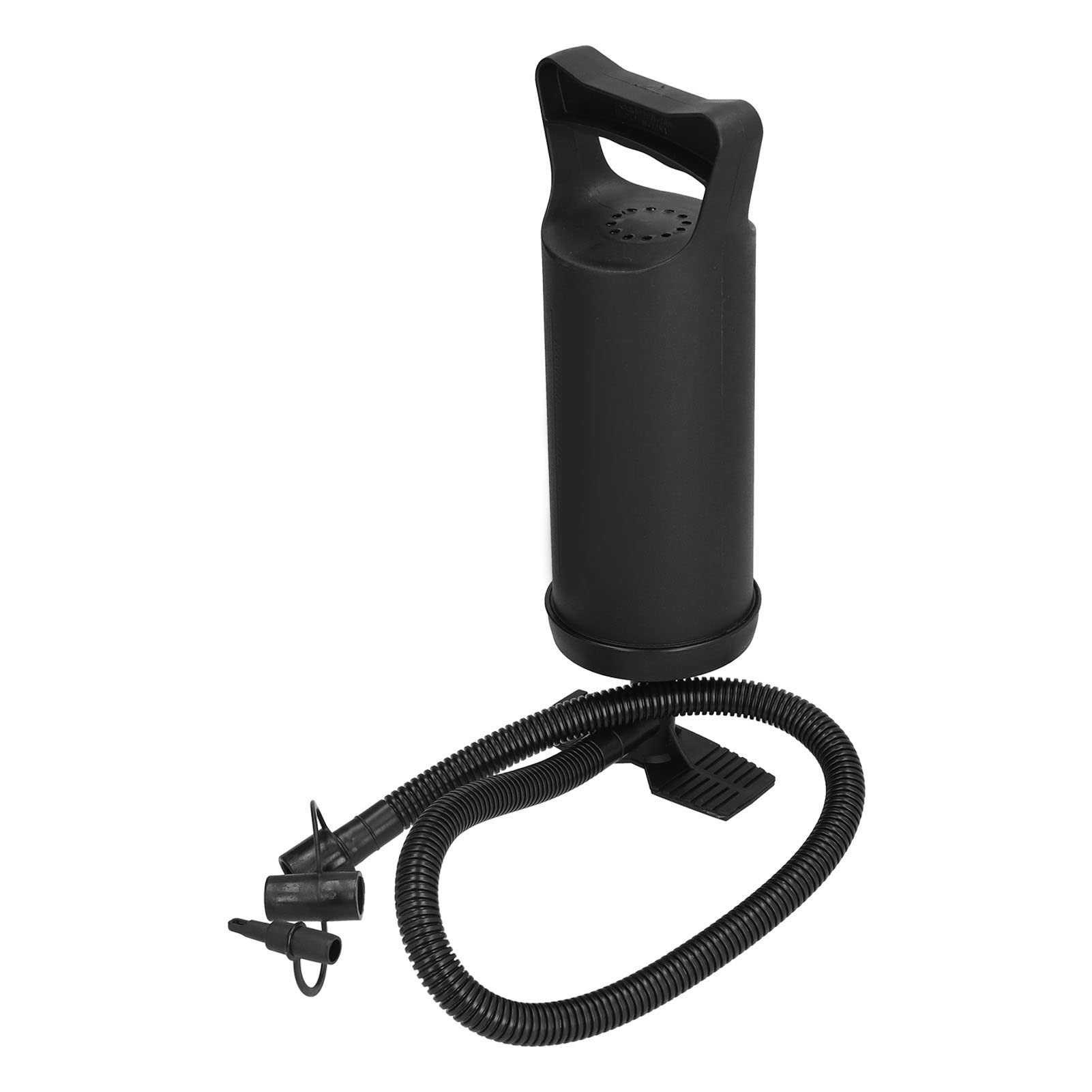 Double Action Hand Pump, Hand Pump Portable Double Quick Hand Pump with Anti Slip Handle for Inflatable Boats, Mattress Pump,Tubing,Ball, etc