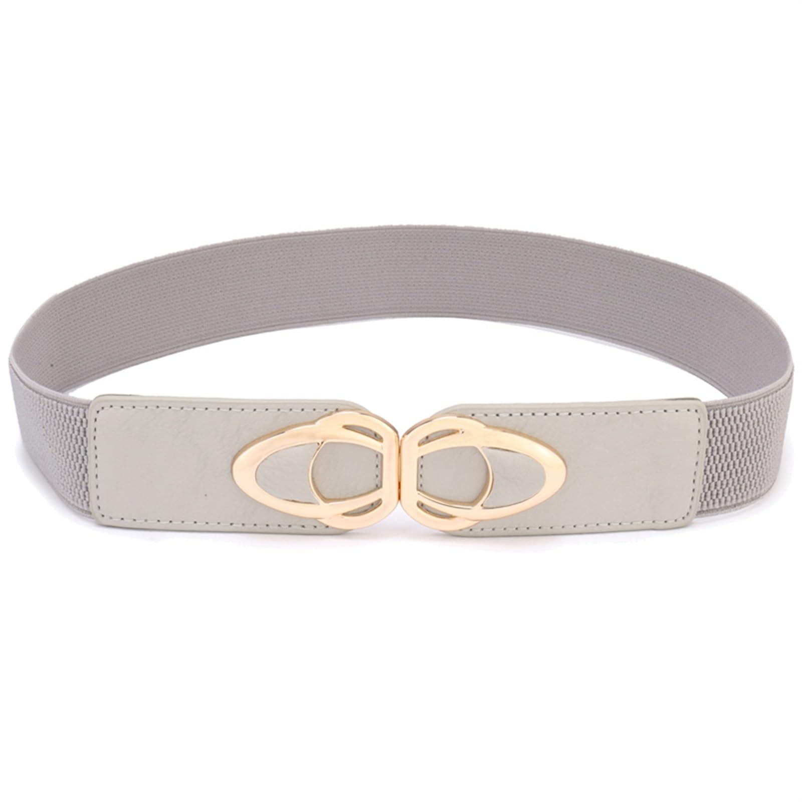 Ceintures pour Femme Ceinture en cuir PU élastique larges femmes Stretch taille épaisse robe grande