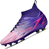 chaussures foot synthétique Les chaussures de football homme garçon conviennent à de nombreuses occasions, gazon naturel, sol en ciment, sol dur, gazon artificiel.