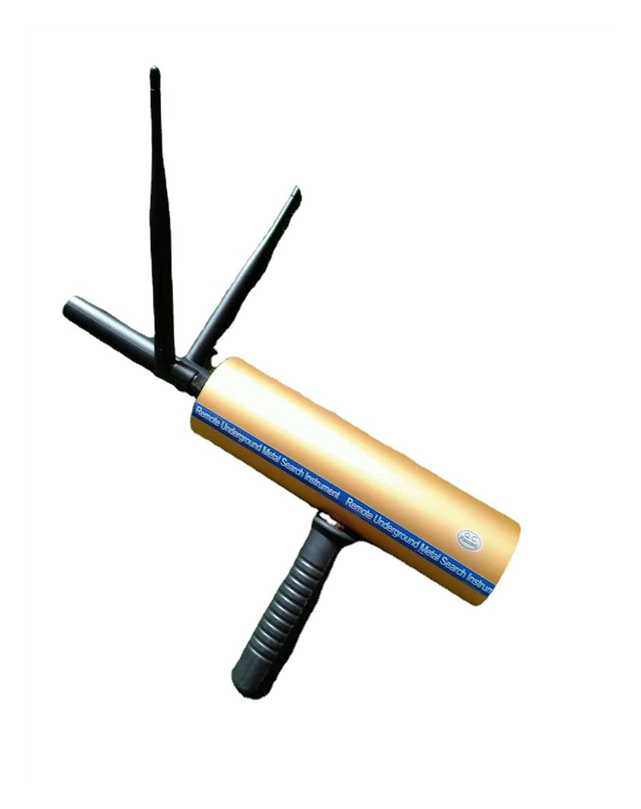 Metal Detector, Golden Dual-Antenna Metal Detector Remote Treasure Detection Instrument