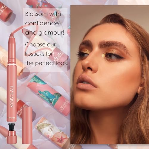 Lip Liner Creamy- Lip Liner Pencil Lip Liner with Sharppens -Vegan Cruelty Free-Matte Lip Liner Smooth and Soft - Precise And Define -Easy to Use liner - Image 6