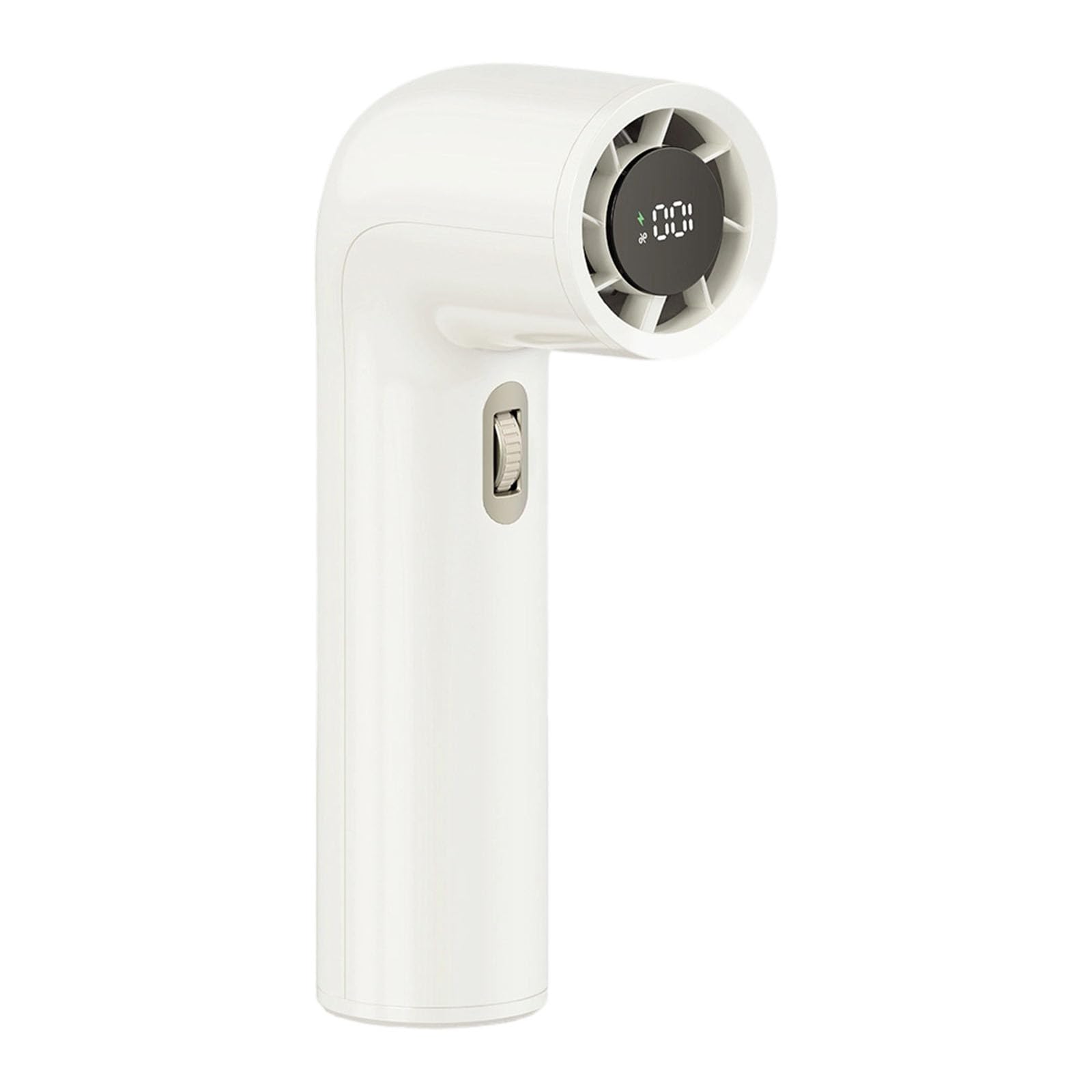 Alksubbm Quiet Handheld Fan with Large Capacity Battery and Multiple Creative Water Pipe Design Fan