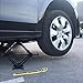 2 Set 2 Ton Scissor Jack for Car, with Hand Crank Portable Repair Tool Rust-Resistant for auto, SUV, Trailer, Station Wagon, by GENHAKON.