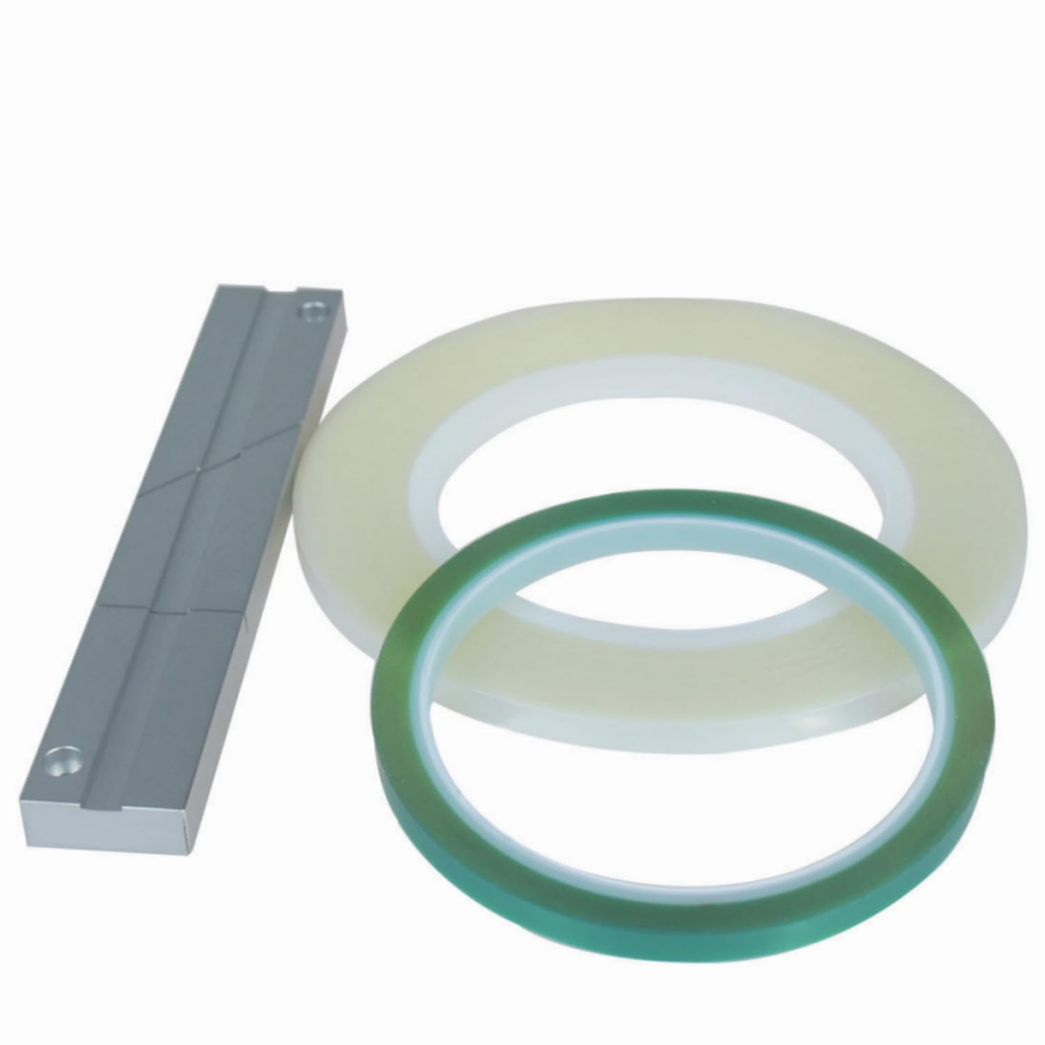 Tape Splicing Block Set 1/4 10 Inch Professional with Leader Tapes for Revoxsonido 1/4 10 Inch Open Reel to Reel Tape Media