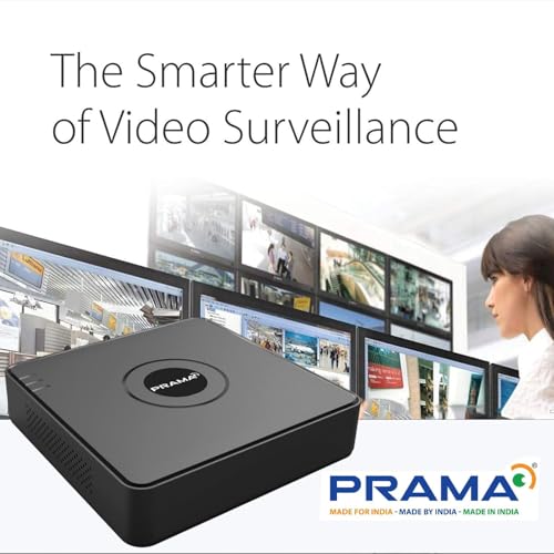 Image of Prama PT-DR1A08G-K1 8 Channel DVR 1080P, H.265 Pro+ /H.264+ Video Compression, 1 Sata Interface Up to 6 TB Capacity for Each Disk, HDTVI /AHD /CVI /CVBS /IP Video Input.