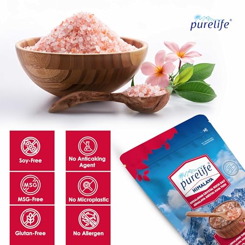 Purelife Kosher Coarse Himalayan Pink Salt - Organic Himalayan Salt From Iron-Rich Himalayan Mines | Gourmet Natural Crystal Rock Salt With Minerals For Salt Mills & Grinders thumb #2