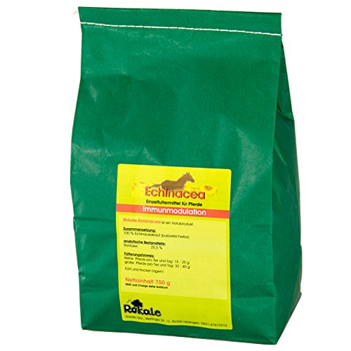 Rokale Echinacea Purpurea herba 1000 g | Atmung | Einzelkräuter für Pferde Cover