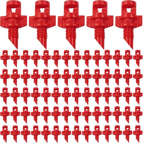 RONYOUNG-210PCS-360-Degree-Misting-Nozzle-Irrigation-Sprinklers-Sprayer-for-Garden-Irrigation-System-Micro-Sprayer-Refraction-Automizing-Drippers RONYOUNG 210PCS 360 Degree Misting Nozzle Irrigation, Sprinklers Sprayer for Garden Irrigation System, Micro Sprayer Refraction Automizing Drippers - Image 1