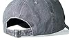 Men Women Washed Cotton Low Profile Distressed Vintage Baseball Cap Plain Adjustable Dad Hat (Grey) #4