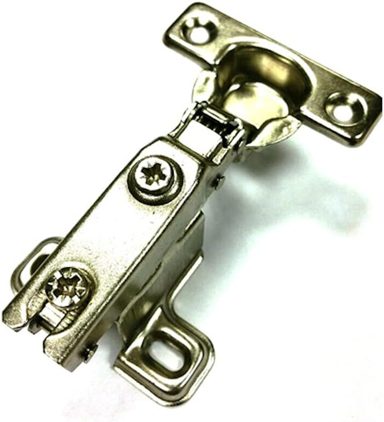 Merriway BH06237 (10 Pcs) Soft Closing Slide-On Kitchen Cabinet Wardrobe Hinges, Inset 26mm 95 Degree - Pack of 10 Pieces