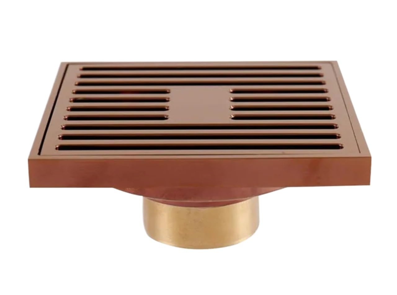 Stainless Steel Drainage Grate, Drain Cover Square Floor Waste Grates Bathroom Shower Drain(Color 5)