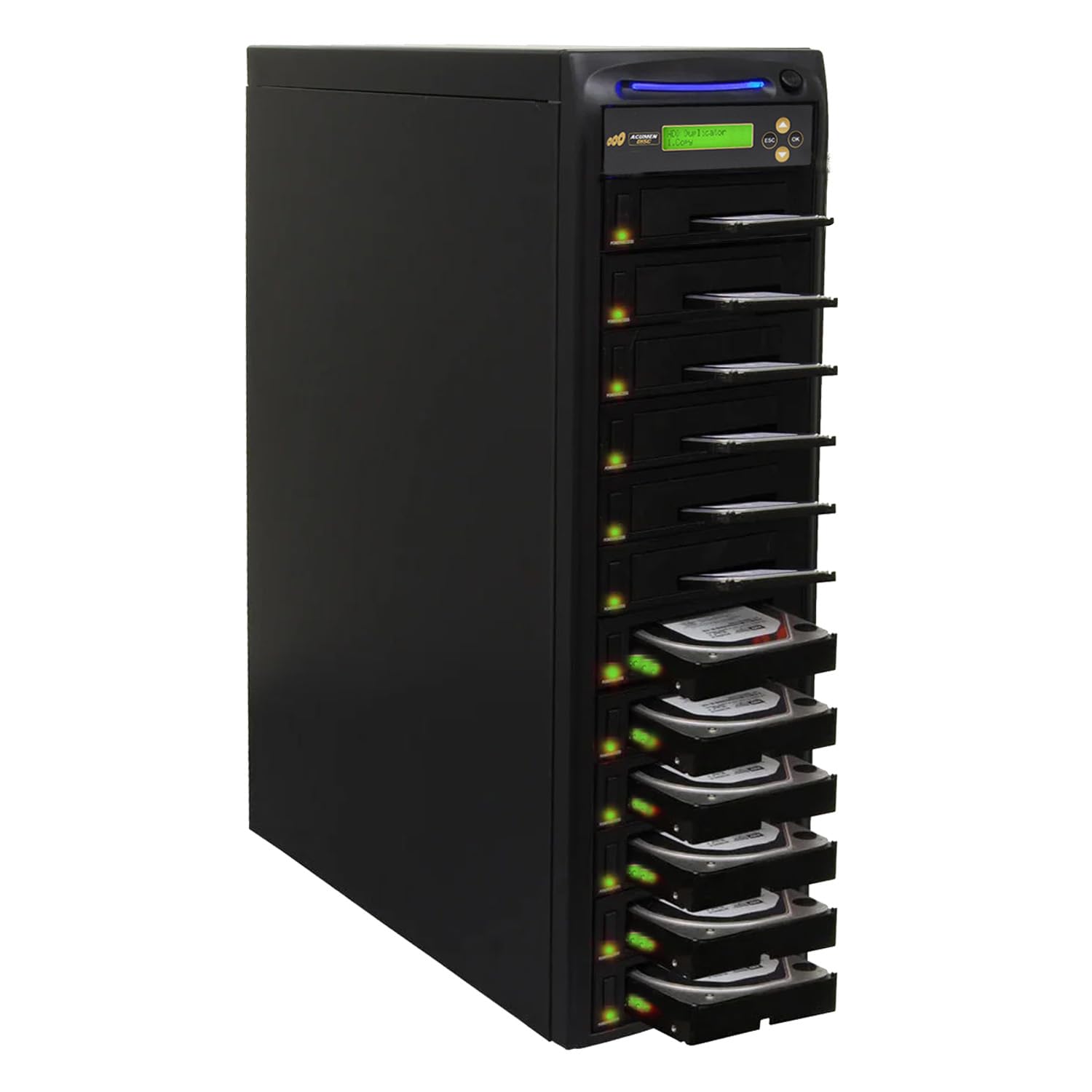 Acumen Disc 1 to 11 SSD HDD Hard Drive Duplicator - 18GB/Min H11-SATA2