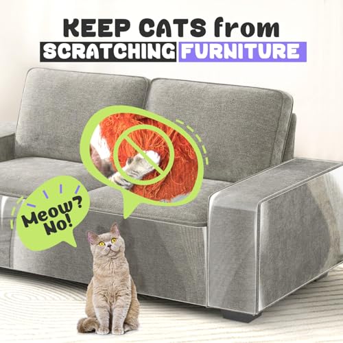 JINVOGREEN Cat Scratch Furniture Protector, 196.8