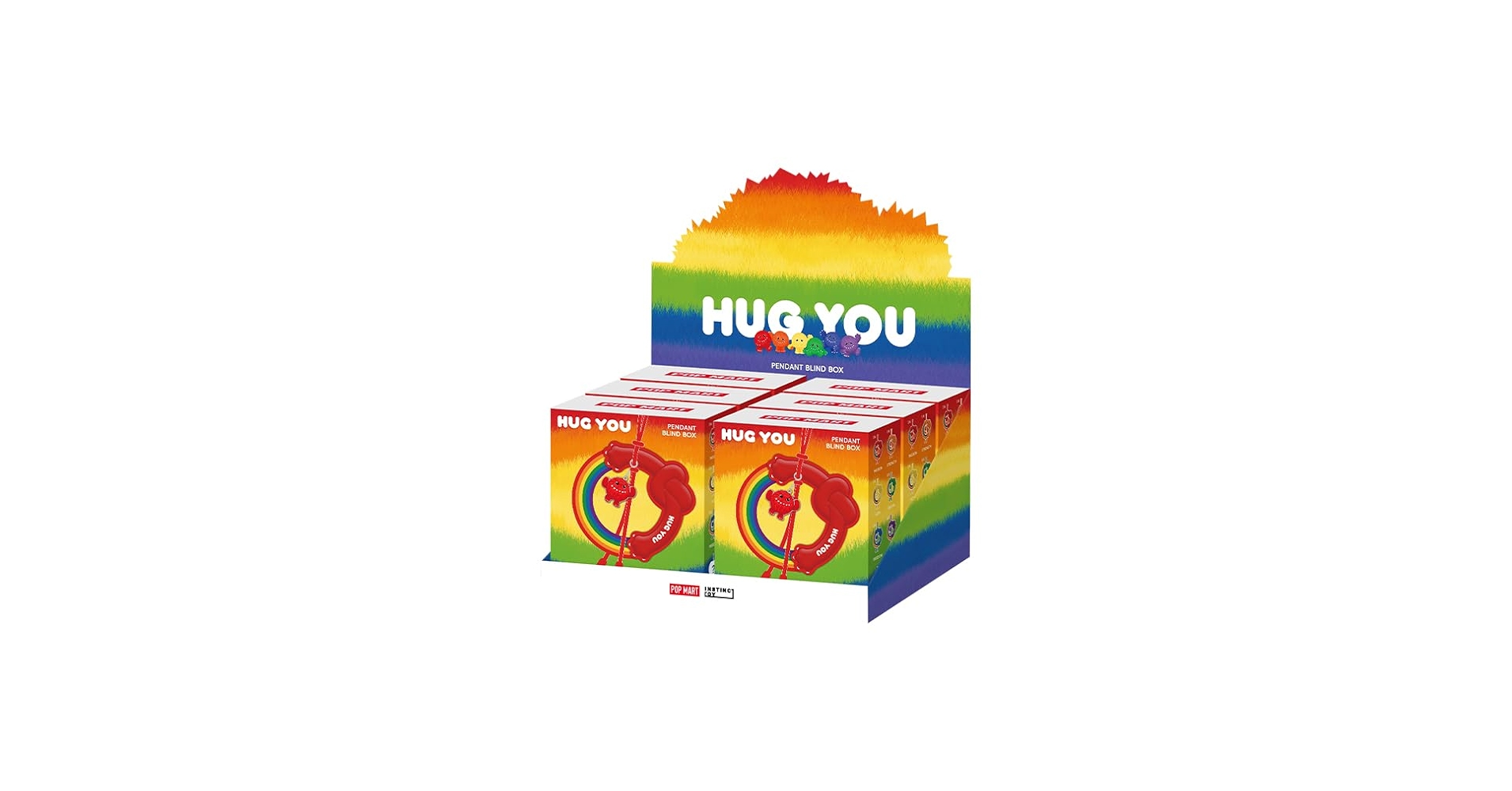 Amazon | POP MART INSTINCTOY HUG YOU シリーズ ペンダント 【1