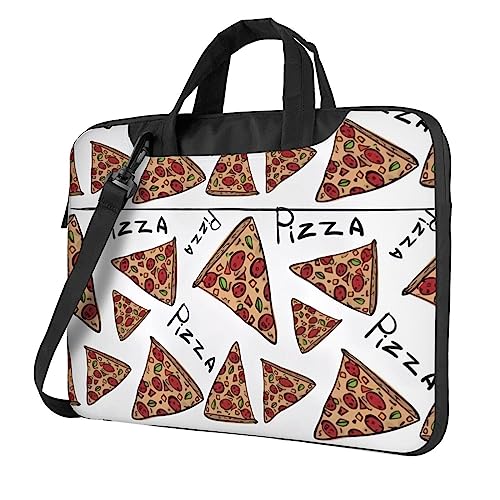 Sacoche ordinateur pizza étanche et antichoc à bandoulière ergonomique